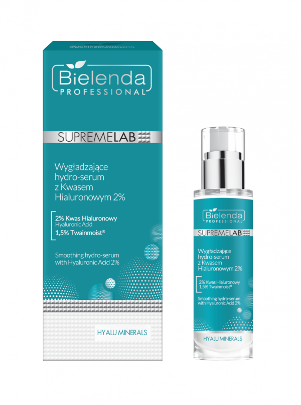 Supremelab Hyalu Minerals Wygładzające hydro-serum z Kwasem Hialuronowym 2%, 30 ml