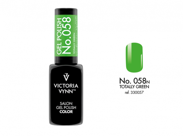 Victoria Vynn Gel Polish Color - Totally Green  No.058 8 ml