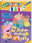 Świnka Peppa Akcja kreacja! 1 Zestaw małego artysty