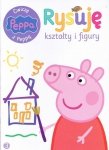 OUTLET Świnka Peppa Ćwiczę z Peppą 3 Rysuję kształty i figury