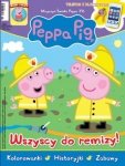 Świnka Peppa magazyn 7/2016 Wszyscy do remizy! + telefon z kluczykami