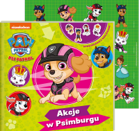 Psi Patrol Opowiadania z naklejkami 13 Akcje w Psimburgu 
