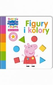 Świnka Peppa Uczę się z Peppą Figury i kolory
