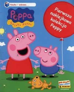 Świnka Peppa Moja pierwsza książka z naklejkami (album na naklejki)