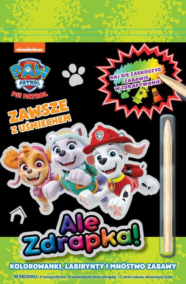 Psi Patrol Ale zdrapka! 5 Zawsze z uśmiechem