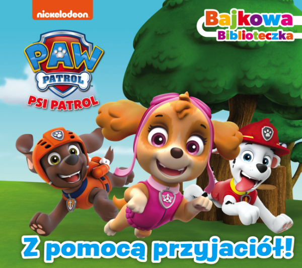 Psi Patrol Bajkowa biblioteczka 2 Z pomocą przyjaciół!