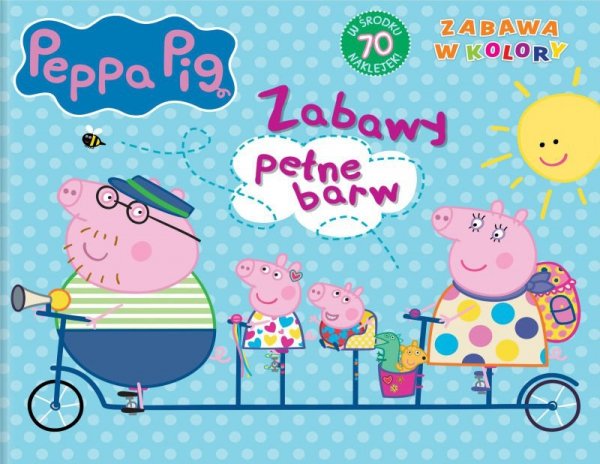 Świnka Peppa Zabawa w kolory 9 Zabawy pełne barw