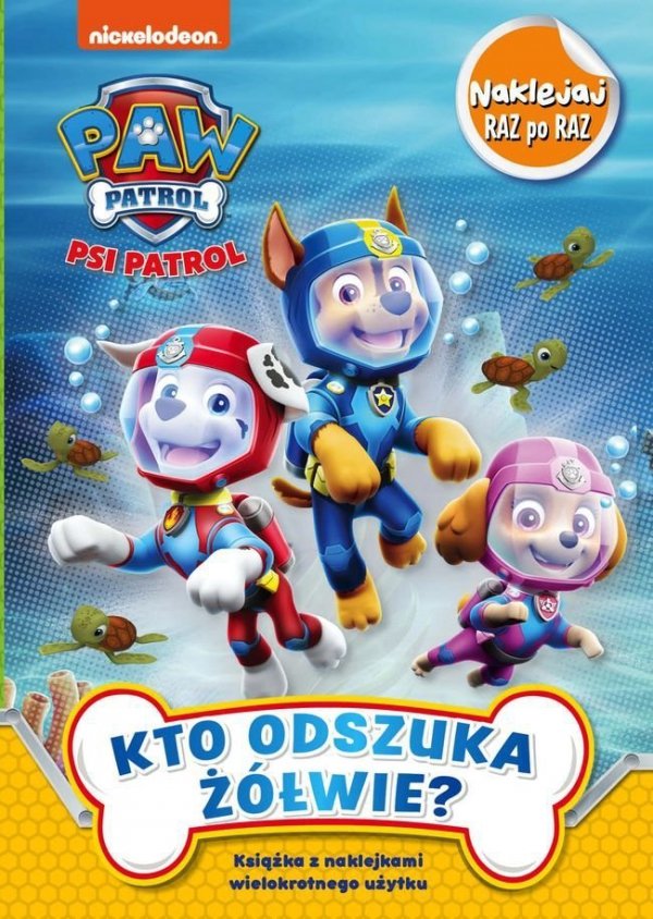 Psi Patrol Naklejaj raz po raz