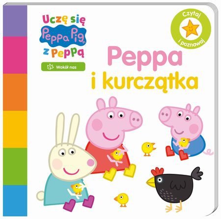 Świnka Peppa Uczę się z Peppą Peppa i kurczątka