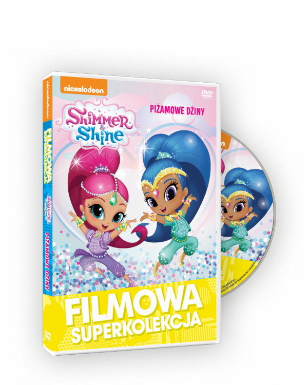 Filmowa Superkolekcja Shimmer i Shine Piżamowe dżiny (DVD)