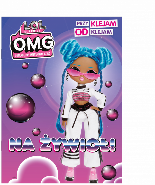 L.O.L. Surprise! Przyklejam odklejam 3 Na żywioł!