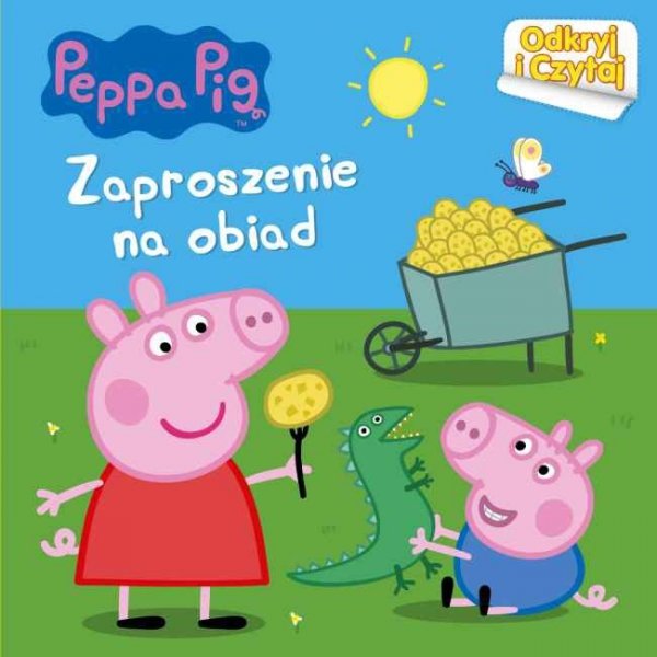 Świnka Peppa Odkryj i Czytaj Zaproszenie na obiad