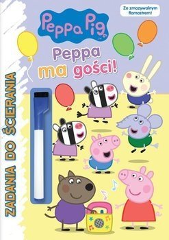 Świnka Peppa Zadania do ścierania 1 Peppa ma gości!