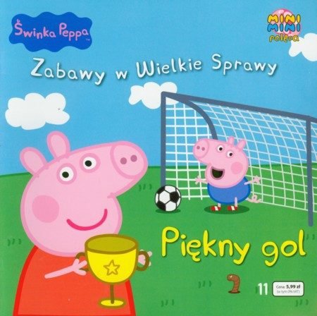 Świnka Peppa Zabawy w Wielkie Sprawy 11 Piękny gol