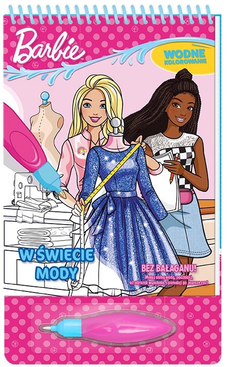 Barbie Wodne kolorowanie 4 W świecie mody