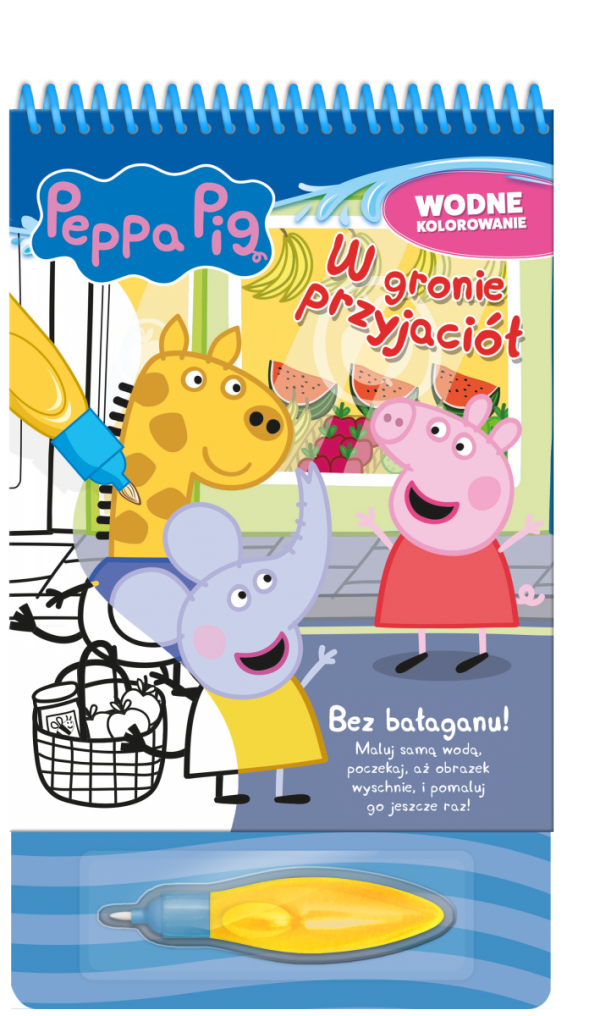 Świnka Peppa Wodne kolorowanie 11 W gronie przyjaciół