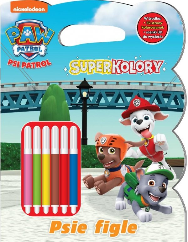 Psi Patrol Superkolory 9 Psie figle