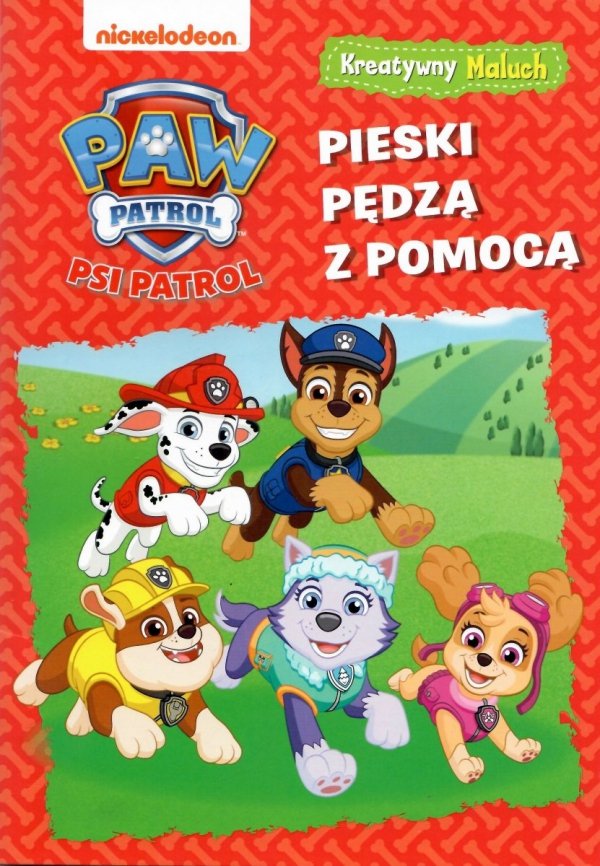 Psi Patrol Kreatywny maluch 4 Pieski pędzą z pomocą
