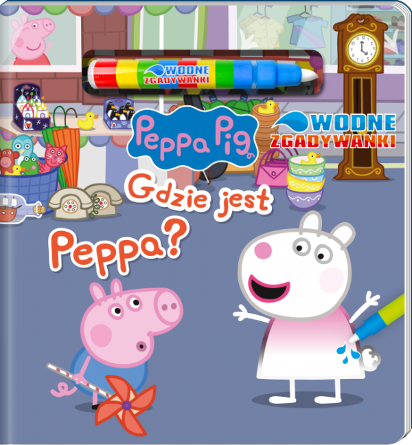 Świnka Peppa Wodne zgadywanki 2 Gdzie jest Peppa?