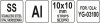 TARCZA DO SZATKOWNICY DO WARZYW YG-03100 SŁUPKI 10X10MM YATO YG-03144