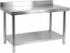 STÓŁ PRZYŚCIENNY Z PÓŁKĄ SKŁADANY 1600×700×H850+100 mm YATO YG-09035 YG-09035