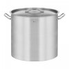 Garnek ze stali nierdzewnej - 71l - pokrywka ROYAL CATERING 10011000 RCST-71LI-E