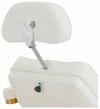 Fotel kosmetyczny - elektryczny - podgrzewany - 3 silniki - 300 W - 195 x 60 x 62 - 82 cm - 200 kg - biały / złoty Physa 10040821 PHYSA VARESE WHITE 