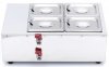 Topielnik do Czekolady 4 x 1/6 GN 10 cm MAXIMA 09374052