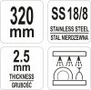 NÓŻ DO MIĘS 320MM YATO YG-02771 YG-02771