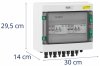  Skrzynka przyłączeniowa z ochroną przeciwprzepięciową do systemu fotowoltaicznego - typ 2 - 2 wejścia / 2 wyjścia - 600 V - IP65  MSW 10062624 MSW-WPD-PVDC600 2/2
