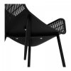 Krzesło - ażurowe - czarne - 2 szt. FROMM STARCK 10260134 STAR_SEAT_08