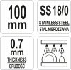 SZCZYPCE DO LODU 100MM YATO YG-02735 YG-02735