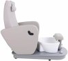 Fotel do pedicure elektryczny - brodzik na stopy - 105 W - 200 kg - szary PHYSA PHYSA HAVANA BEIGE 10040728 4062859227881