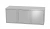 Szafka wisząca z drzwiami na zawiasach, troje drzwi 1400 x 300 x 600 mm POLGAST 310143-3 310143-3