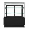 WITRYNA CUKIERNICZA CHŁODNICZA DOLCE VISIONE PREMIUM BREVE 1300 | PODŚWIETLANY COKÓŁ | WERSJA OBNIŻONA | 1300X690X1110+/-10 MM