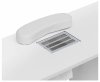 Biurko do manicure - z pochłaniaczem - białe / srebrne - 3 szuflady - podpórka pod dłonie Physa 10040781  PHY_MC04