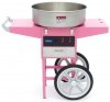 Maszyna do Waty Cukrowej z wózkiem Misa 52cm Różowa MAXIMA 09506002 8720783966202