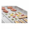 Płyta grillowa - 100 cm - ryflowana - 2 x 3200 W ROYAL CATERING 10010066 RCG 100G