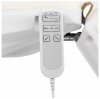 Fotel kosmetyczny + krzesło kosmetyczne - 3 silniki - 300 W - 190 x 55 x 60 - 90 cm - 150 kg każdy - biały Physa 10040731 PHYSA PORTICI