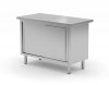 Stół centralny przelotowy z drzwiami suwanymi 1500 x 600 x 850 mm POLGAST 127156P 127156P