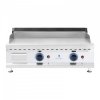 Podwójny grill gazowy - 74,5 x 40 cm - gładki - 2 x 3100 W - gaz ziemny - 0,02 bar ROYAL CATERING 10011917 RC-GGF750