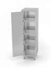 Szafa magazynowa z drzwiami na zawiasach 500 x 500 x 1800 mm POLGAST 304055-W 304055-W