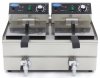 Frytkownica 2 x 10L - z Kranem Profesjonalna MAXIMA 09365229 5905317013284