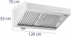 Okap gastronomiczny z silnikiem - 120 cm - 1000 m³/h - Royal Catering RCGH-120 10013187 4062859236708