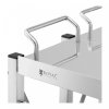 Wózek kelnerski - 3 półki - 50 x 83 (2 szt.) / 40 x 58 cm - 90 kg - składany ROYAL CATERING 10012723 RCSW-100