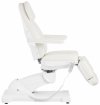 Fotel kosmetyczny + krzesło kosmetyczne - 3 silniki - 300 W - 190 x 55 x 60 - 90 cm - 150 kg każdy - biały Physa 10040731 PHYSA PORTICI