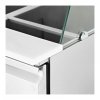 Stół chłodniczy sałatkowy - ze szklaną witryną - Royal Catering - 240 l - na 7 pojemników GN - 90 x 70 cm ROYAL CATERING 10012305 RCLK-W240-2