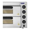 Piec do pizzy - 3000 W - 2 komory - Ø 40 cm ROYAL CATERING 10010832 RCPO-3000-2PS-1