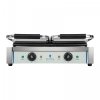 Grill kontaktowy - 2 x 1800 W - ryflowany ROYAL CATERING 10010246 RCKG-3600-G