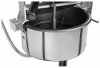 Retro maszyna do popcornu z wózkiem- czerwona - 1600 W - 5 kg/h Royal Catering 10012713 RCPW-16E.1-2F
